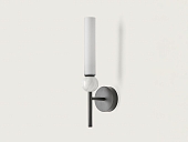 Бра Delie A1224 Matt black / White marble 