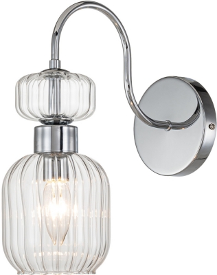 Бра Gloss 1141/1A Chrome/Clear