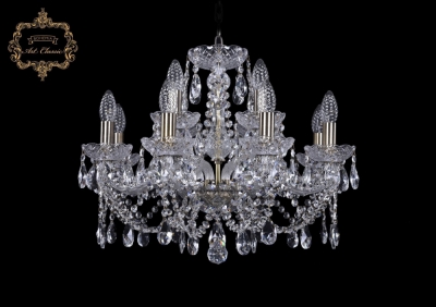 Подвесная люстра 11.21 11.21.8+4.200.Br.Sp