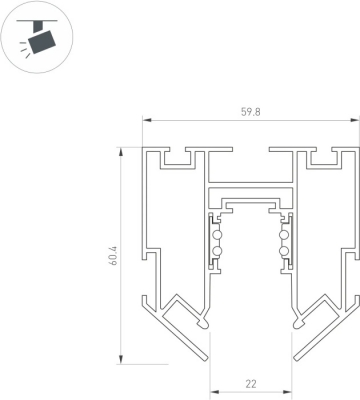 Шинопровод MAG-ORIENT 046702