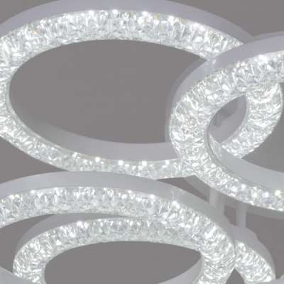 Потолочная люстра  67120-0.3-4+4C WH