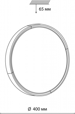 Настенно-потолочный светильник Velio 7629/DL