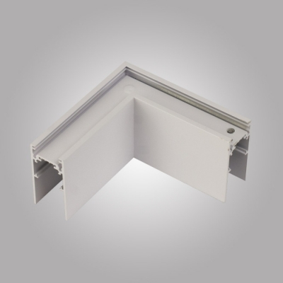 Коннектор угловой  MAGNET AM401 LL-20B 90° горизонтальный WH