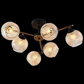Потолочная люстра  11341-0.3-06 GOLD BRONZE+BK 