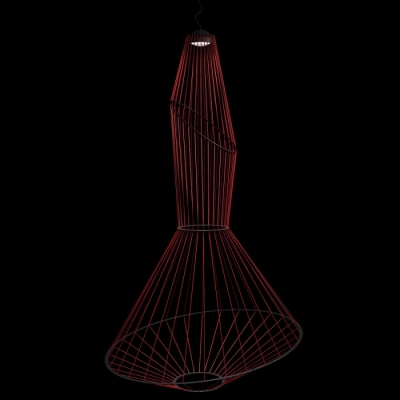 Подвесной светильник Beam 10292/A Red