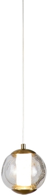 Подвесной светильник OD2437 OD2437-1 gold/clear