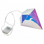 Светильник декоративный  ULD-R507 3АА DIAMOND 