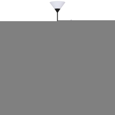 Торшер  UML-T520 E27+E14 BLACK/WHITE