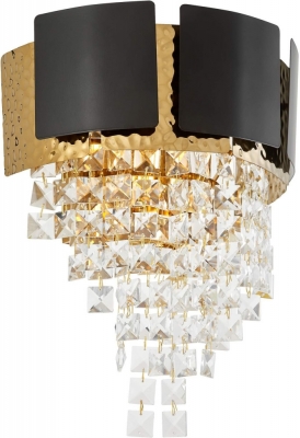 Бра Molina LDW 7045-2 BK+GD