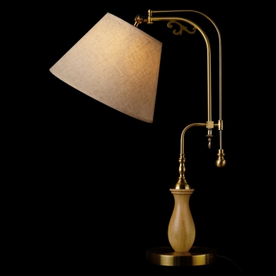 Интерьерная настольная лампа Elaine 10569T Light wood
