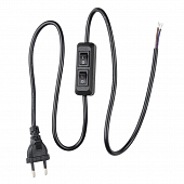 Сетевой шнур с вилкой  UCX-C90/02A-100 BLACK 