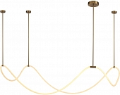 Подвесной светильник 10521 10521P brass/white  Подвесной светильник 10521 10521P brass/white