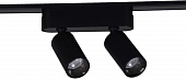 Трековый светильник  13005-9.3-002UR magnetic LED2x5W BK 