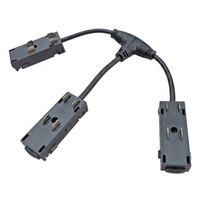 Коннектор гибкий  AM573 BK SMART