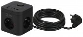 Розеточные блоки, удлинители  CUBE-3es-1,5m-4USB-B 
