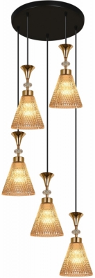 Подвесной светильник  02005-0.9-05  AMBER