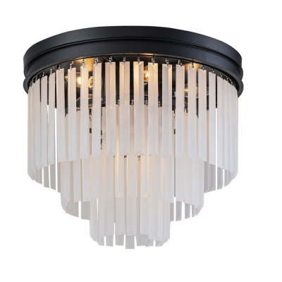 Потолочная люстра 1920s Odeon 771131 (KR0387C-6/P black/frost)