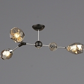 Потолочная люстра  04209-0.3-04 CH+BK 