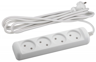 Розеточные блоки, удлинители  U-4-5m-2x1