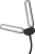 Офисная настольная лампа  NLED-512-6W-BK