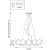 Подвесная люстра Sferetta 801124