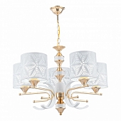 Подвесная люстра Florentia-2097 302097/5 Wh/Gd 