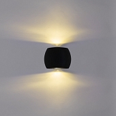 Настенный светильник  86008-9.2-002TLB LED2*3W BK 