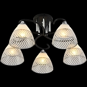 Потолочная люстра  11391-0.3-05B BK+CR 