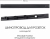 Электроустановочный шинопровод Am-track-sockets 385201TOB/100 Black
