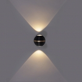 Архитектурная подсветка  86828-9.2-002TLF LED2*3W BK 