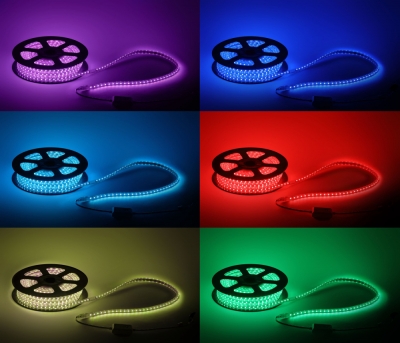 Светодиодная лента  LS5050-14,4-60-220-RGB-IP67-20m
