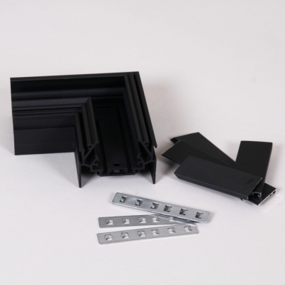 Коннектор угловой  RL 06301 corner connector BK