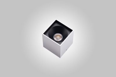Точечный светильник  AM482 BK+WH 10W