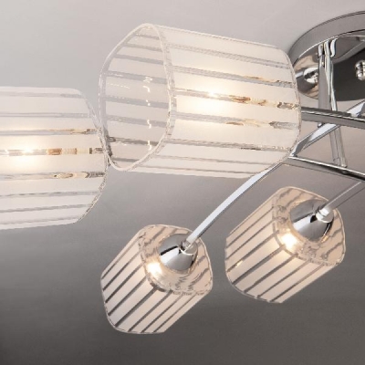 Потолочная люстра Ruby 30125/8 хром