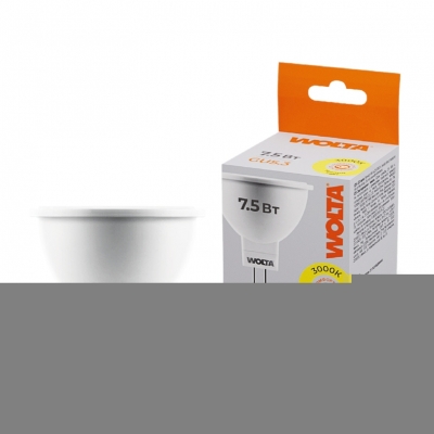 Лампочка светодиодная  25YMR16-220-7.5GU5.3