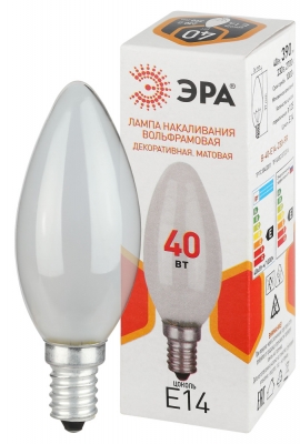 Лампочка накаливания  B-40-E14-230-FR