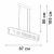 Подвесной светильник  V5896-9/7S