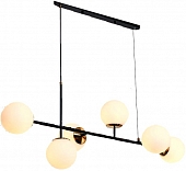 Подвесной светильник Golden 9136P/6 BK-WH 
