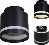 Точечный светильник  53001-9.5-001IL GX53+LED3W BK 