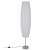 Торшер  UML-T410 2хE27 WHITE