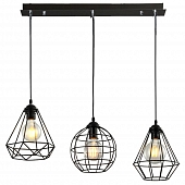 Подвесной светильник  MD.1716-3-P BK 