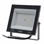 Прожектор уличный  ULF-F23-50W/6500K IP65 160-240V GREY 