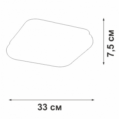 Потолочный светильник  V2540DT-8/1PL