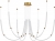 Подвесная люстра Monella 6639/70L