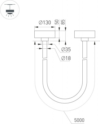 Подвесной светильник TROPIC 043397