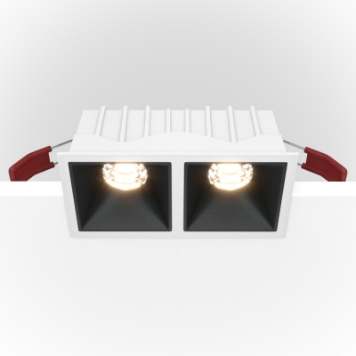 Точечный светильник Alfa LED DL043-02-10W4K-D-SQ-WB