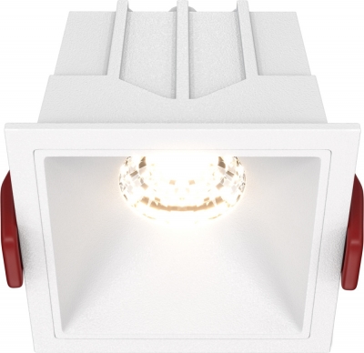 Точечный светильник Alfa LED DL043-01-10W3K-SQ-W