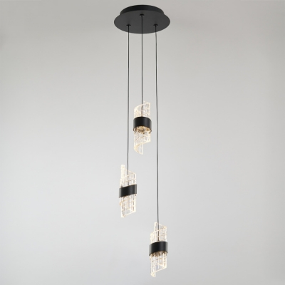 Подвесной светильник MD23001022 MD23001022-3A matt black