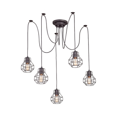 Подвесная люстра  V4884-1/5S