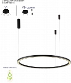 Подвесной светильник Fortuna FORTUNA SP88W LED BLACK 